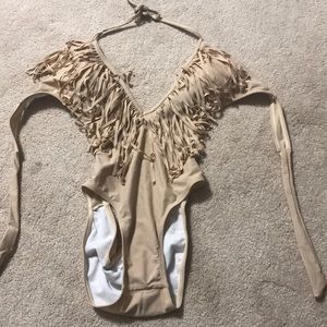 One piece bathing suit